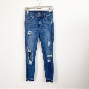 Abercrombie Fitch | Simone High Rise Ankle Jeans